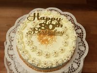 Torte 80. Geburtstag